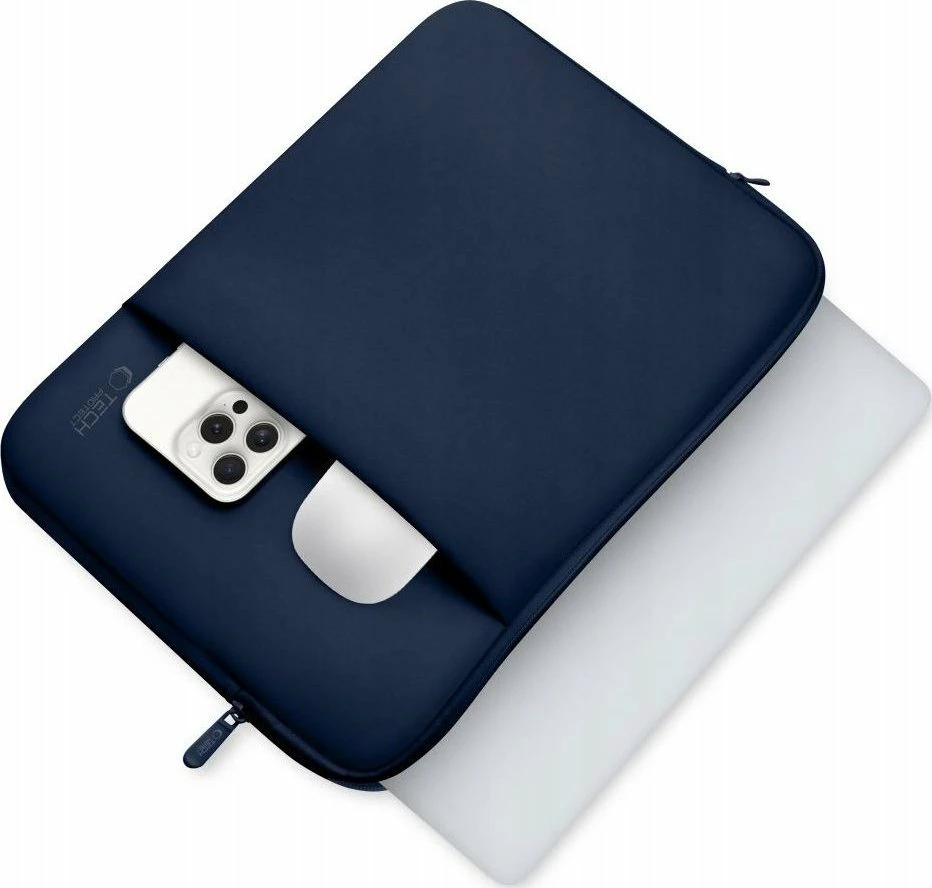 Mbështjellës laptopi Tech-Protect Neopren 15-16\" Navy Blue