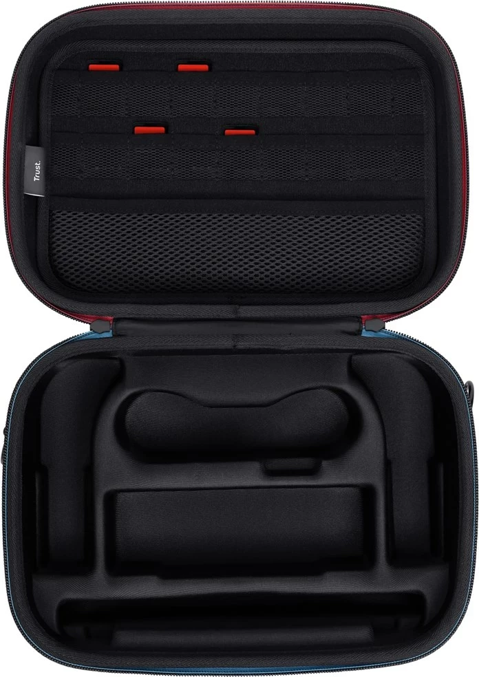 Mbështjellës Trust GXT 1247 për Nintendo, i zi, blu, kuq