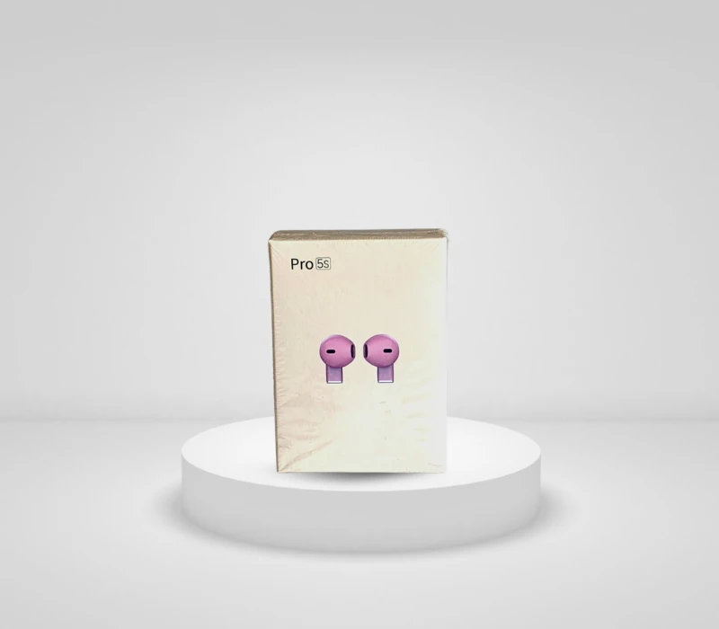 Kufje Wireless me Bluetooth dhe Dizajn Elegant – Pro 5S Pink