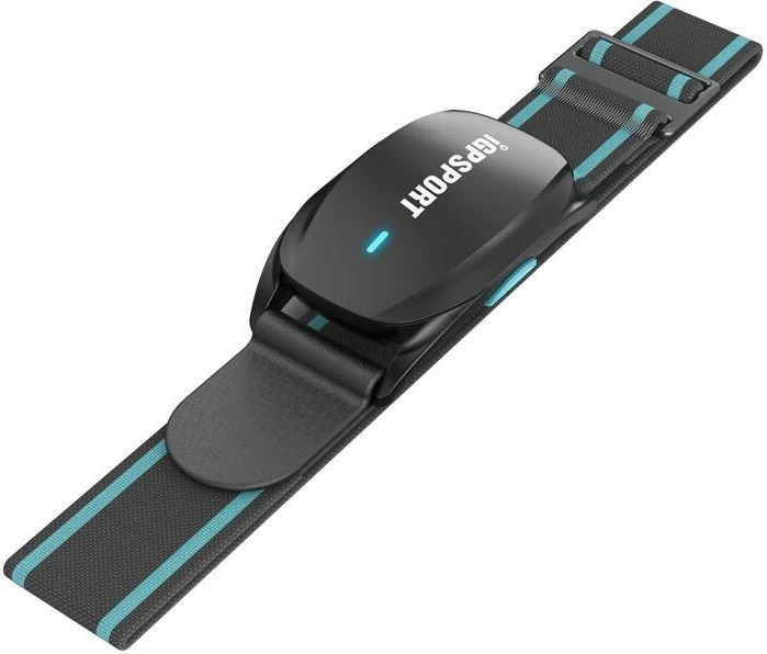 Monitor pulsi për krah iGPSPORT HR70, Bluetooth 5.0, IPX7, i zi