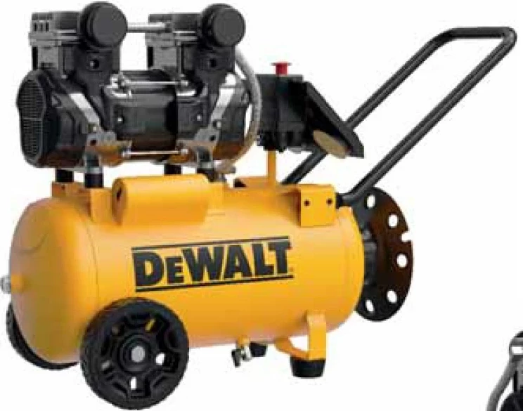 Kompresor koaksial pa vaj Dewalt DXCMS2524HE 24L 10 bar 2.5HP, e verdhë
