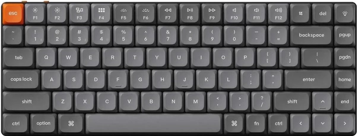 Tastierë Keychron K3 Max, 75%, Switch Brown, E zezë