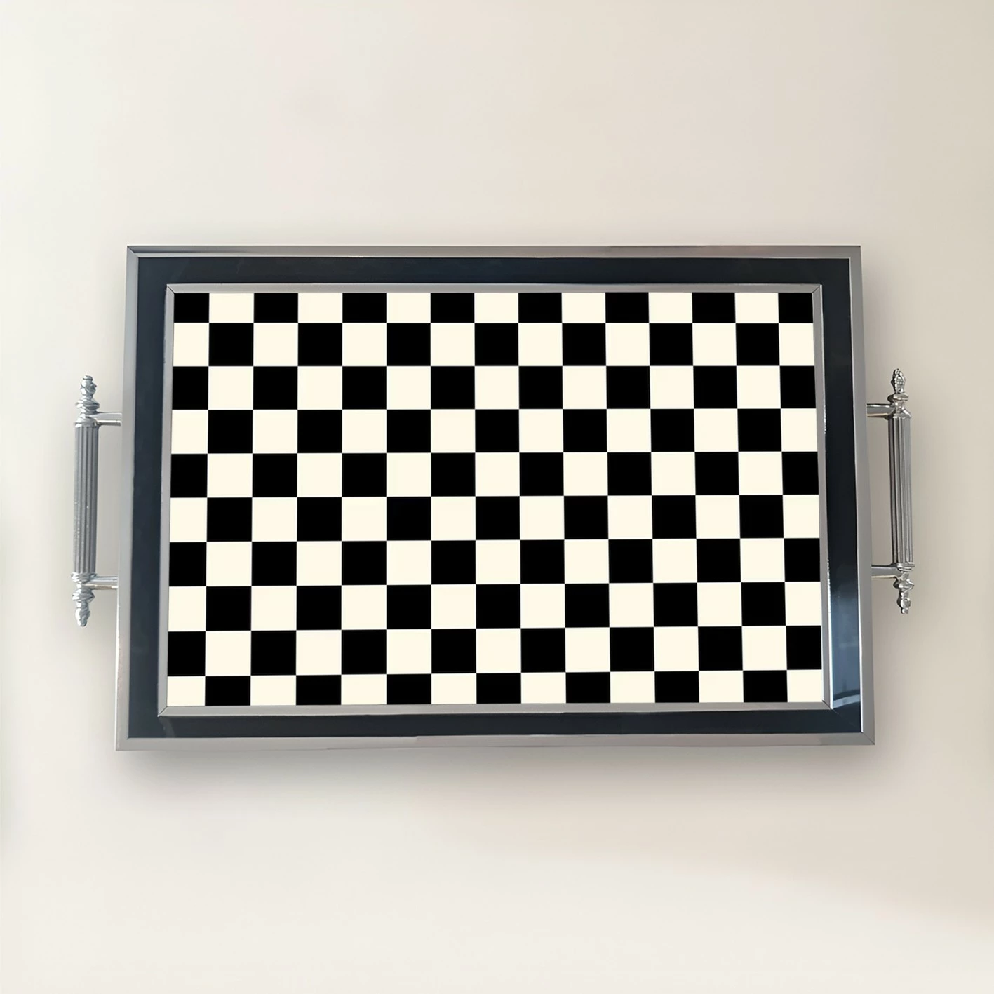 Tabaka xhami, shumëngjyrëshe, Aberto Design, TPG9766, 50x29x3.5cm