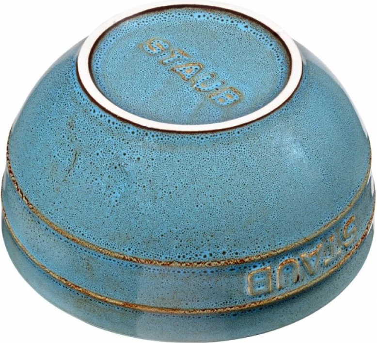 Set pjatash të rrumbullakta STAUB Ceramique 0.7 l, të kaltërta, 4 copë