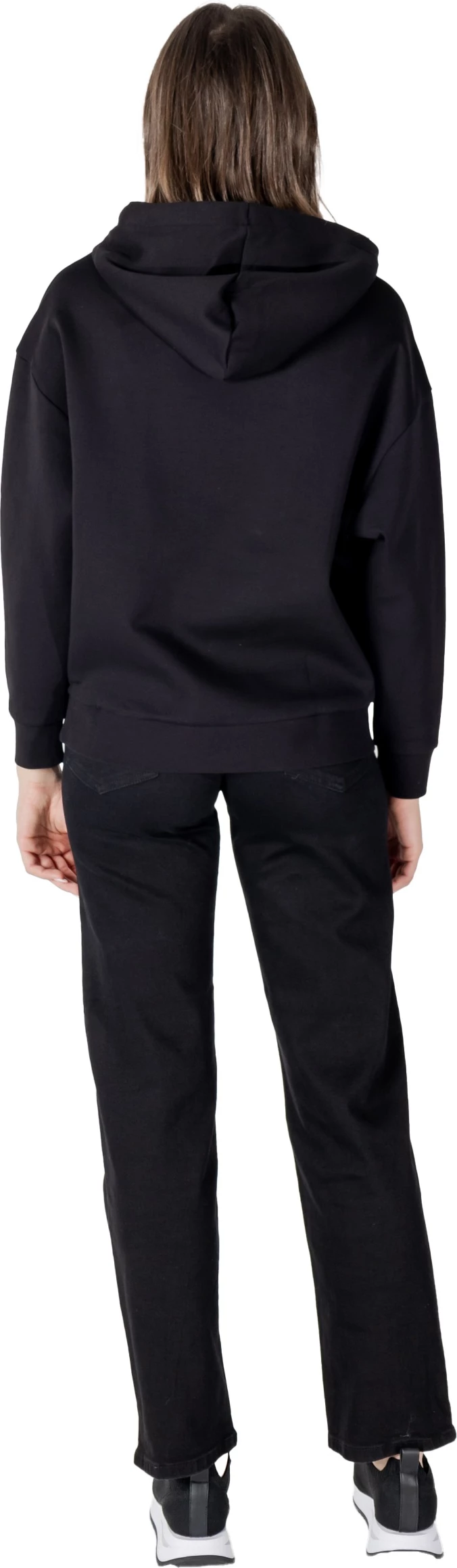 Duks me zip Armani Exchange XW000823 AF10818 për femra, i zi [Madhësia: L]