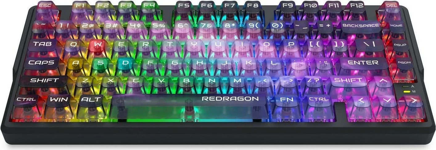 Tastierë Redragon Bartlett Magnetic K767-WL-M Amethyst, wireless, RGB, 75%, e zezë