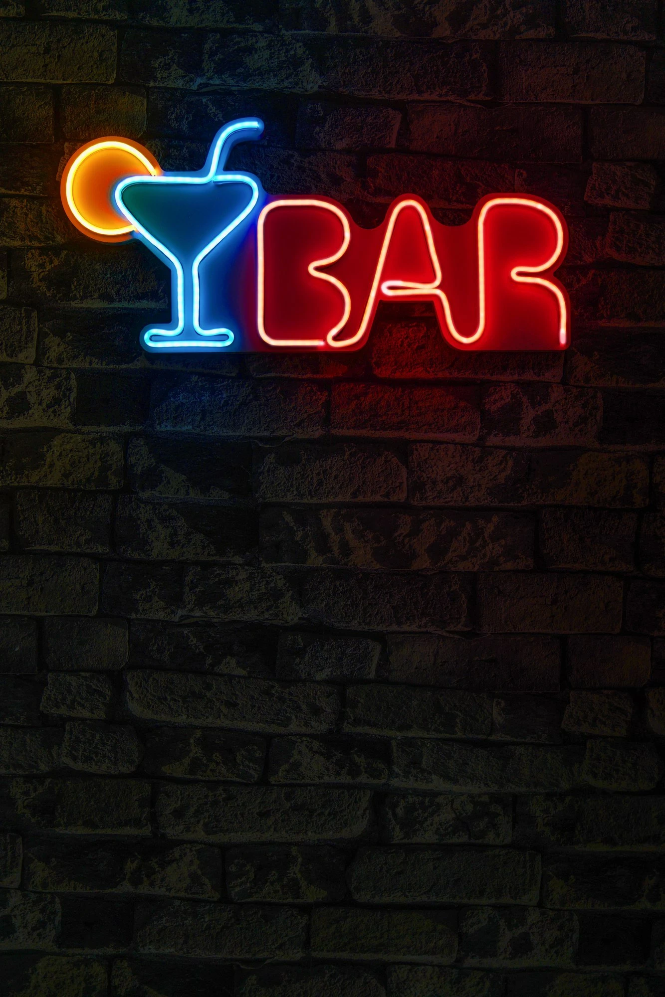 Dritë dekorative LED plastike, shumëngjyrëshe, BAR