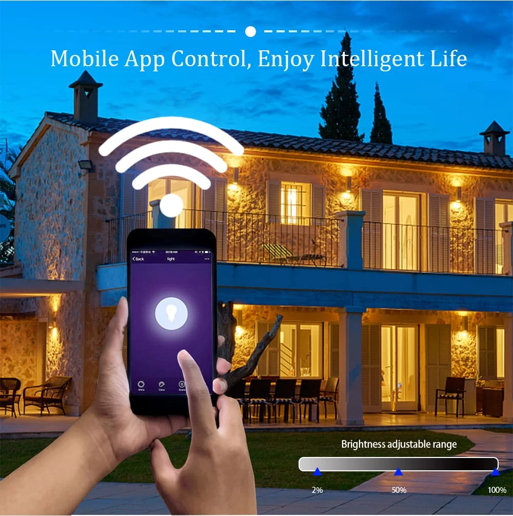 Llambë Tech Time WIFI Downlight Smart LED Bulb- Smart Tuya APP ( 7w)