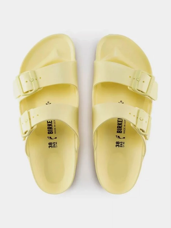 Papuqe femra Birkenstock, të verdha