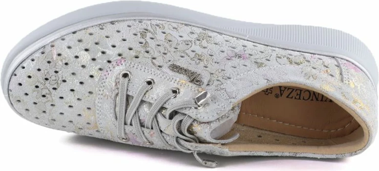 Këpucë platforme për femra Vinceza 79603, gri