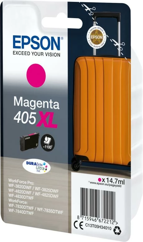 Kartrix boje Epson 405XL (C13T05H34010) 14.7 ml, magenta