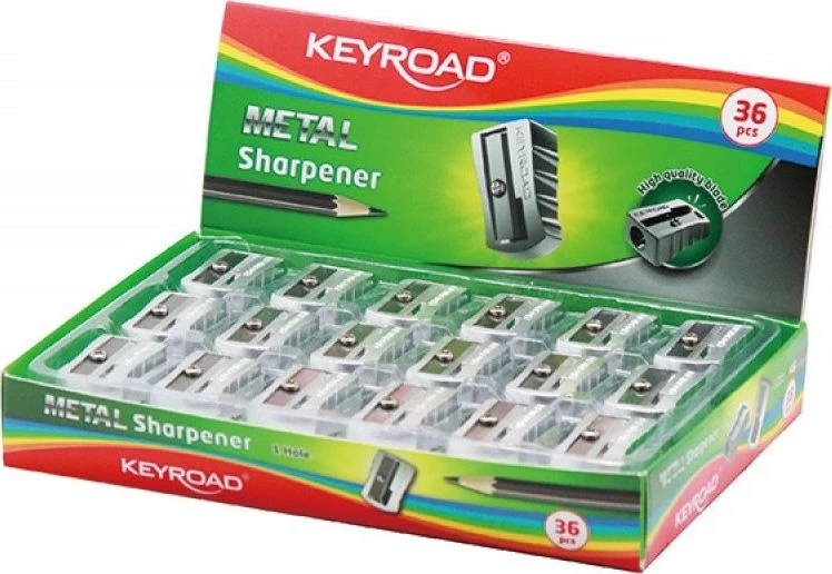 Mprehëse lapsash Keyroad alumin, 1 vrimë, pa depo, display, argjend