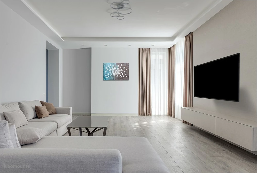 Mbajtëse muri për TV Newstar WL40S-850BL18, full motion, 43-86 inç, çelik, e zezë