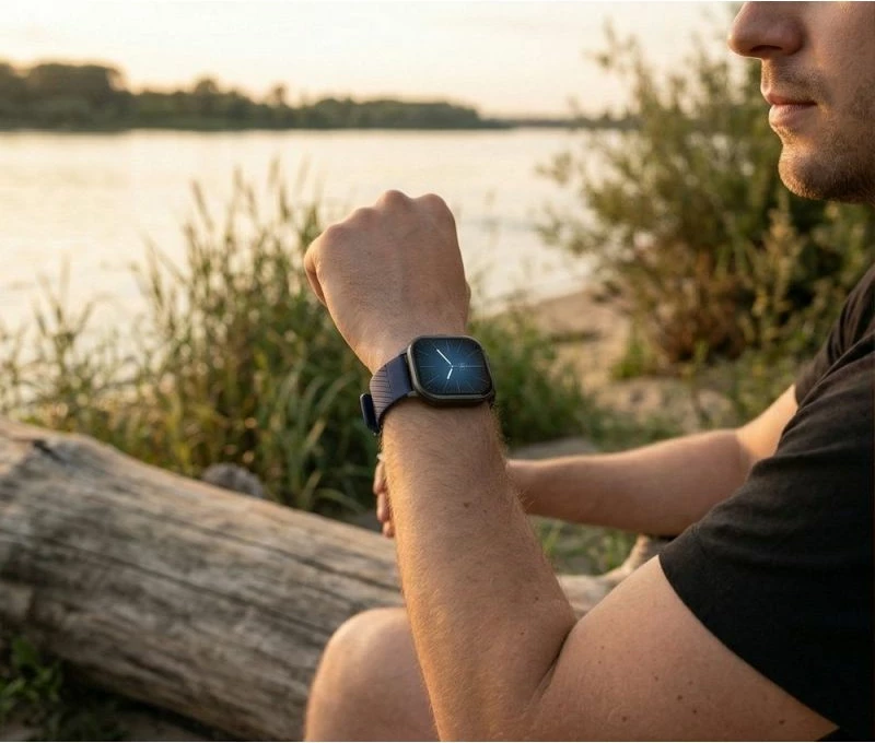 Smartwatch Gravity GT43-5, rrip i zi + byzylyk