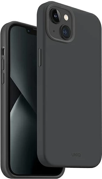 Mbështjellës UNIQ Lino Hue Magclick për iPhone 14 Plus, gri