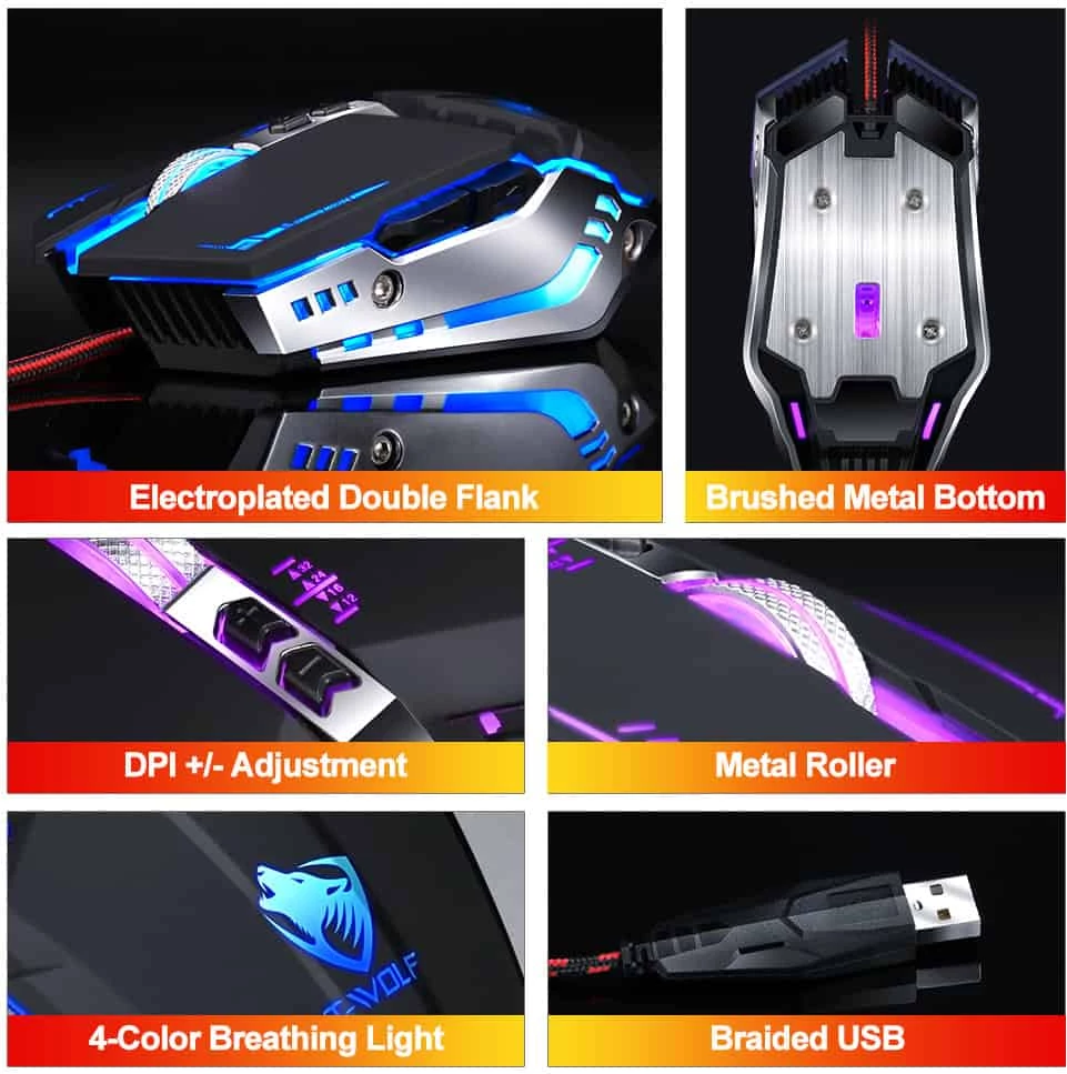 Set 2 në 1 T-Wolf TF600