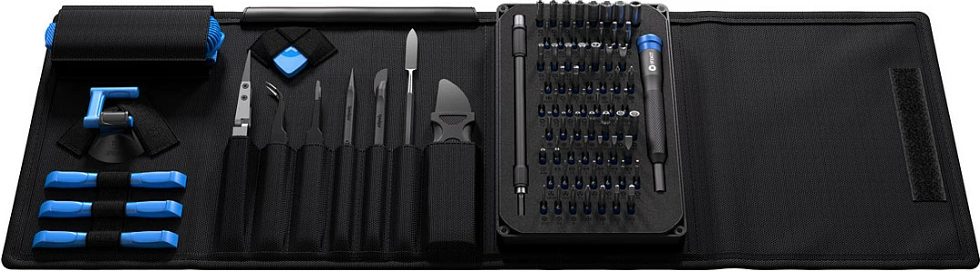 Set veglash iFixit Pro Tech Toolkit, për riparime elektronike, anti-statik, i zi