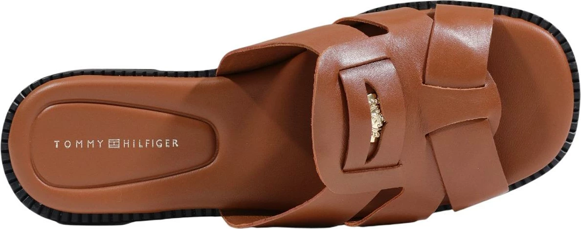 Sandale për femra Tommy Hilfiger FW0FW09126, ngjyrë lëkure [Madhësia: 40]