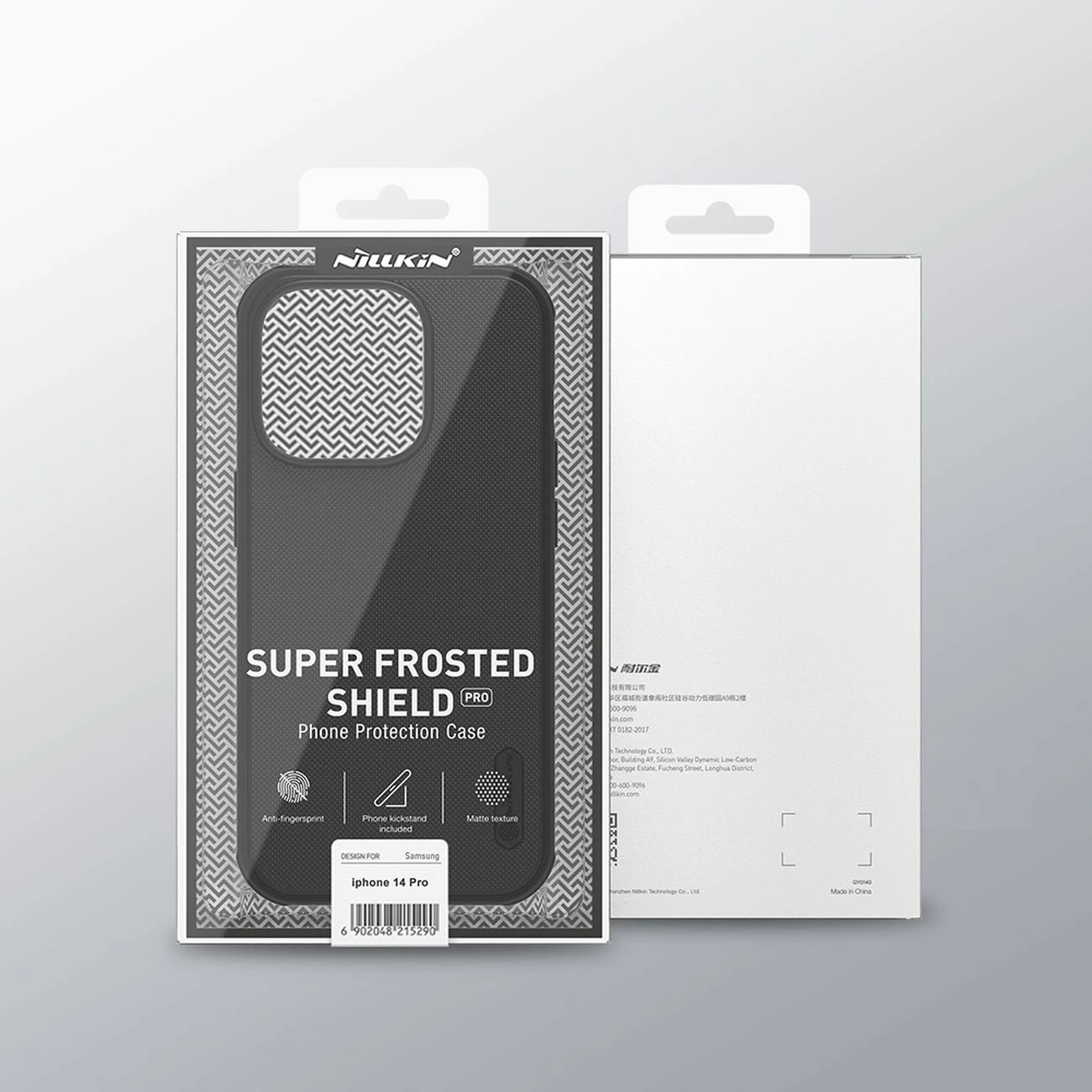 Mbështjellës Nillkin Super Frosted Shield Pro për iPhone 14 Pro, Kaltër