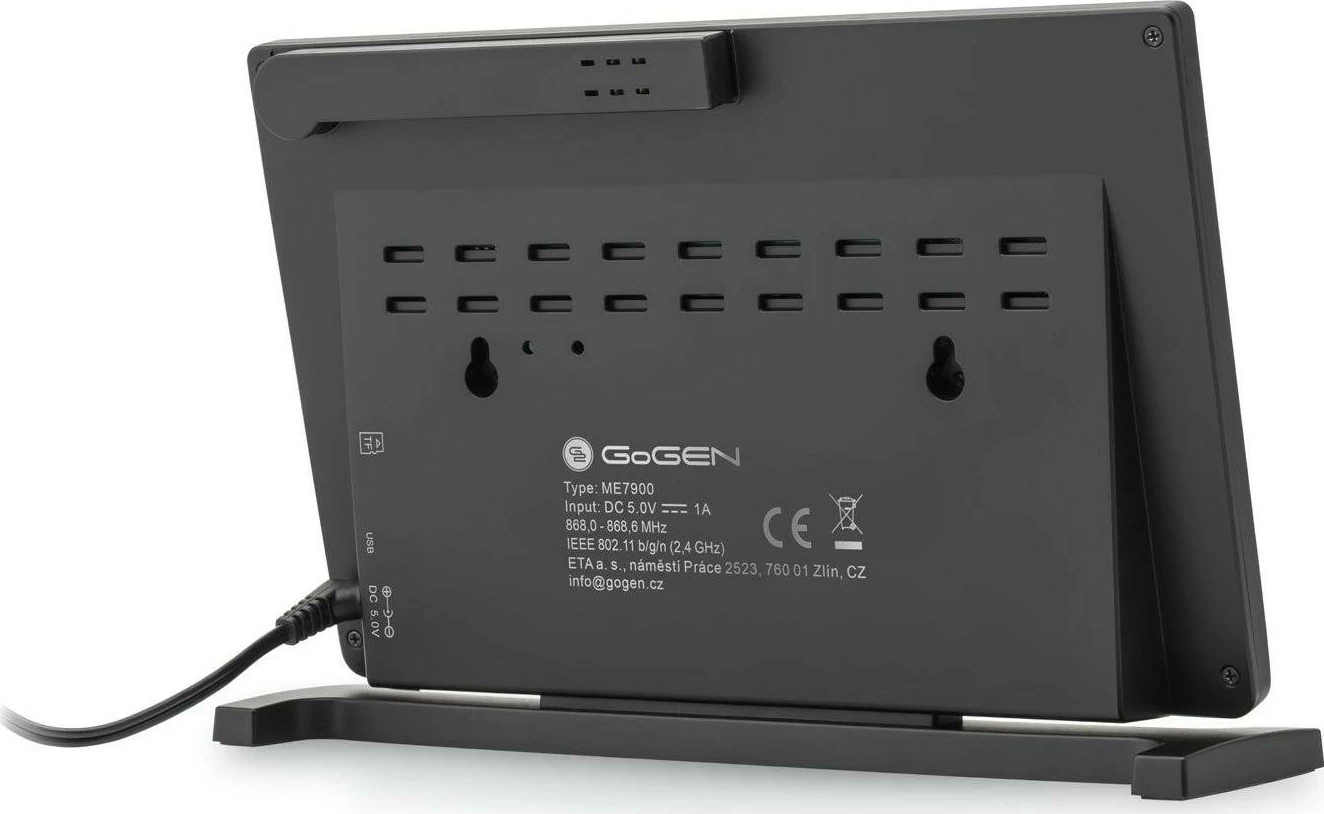 Stacion moti GoGEN GOG-ME9900, WiFi, ekran i ndriçuar, i zi