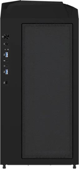 Kasë GIGABYTE C301 GLASS V2 (GB-C301G V2), mid tower, E-ATX, USB 3.1 Gen2 Type-C, ARGB, e zezë