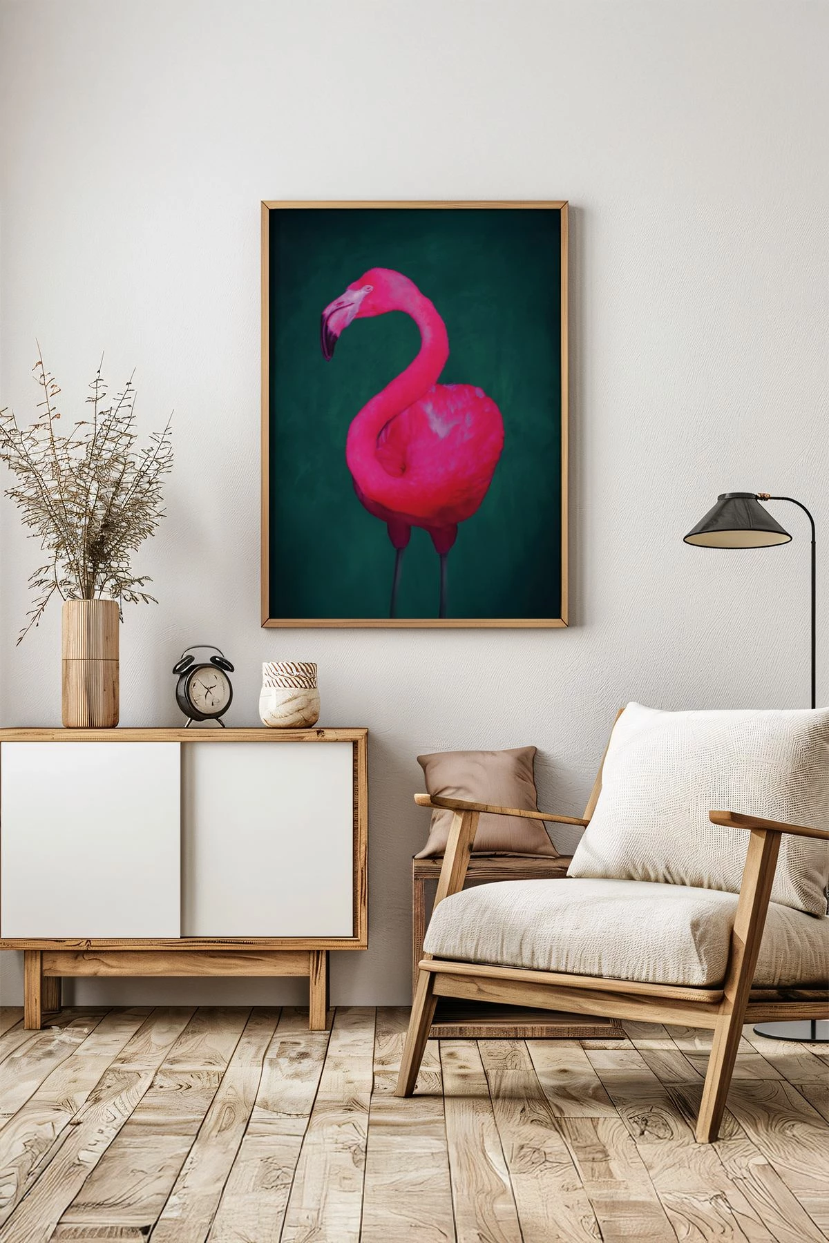 Pikturë dekorative me kornizë, Wallity, Artsrmdl8, shumëngjyrëshe, 33x48cm