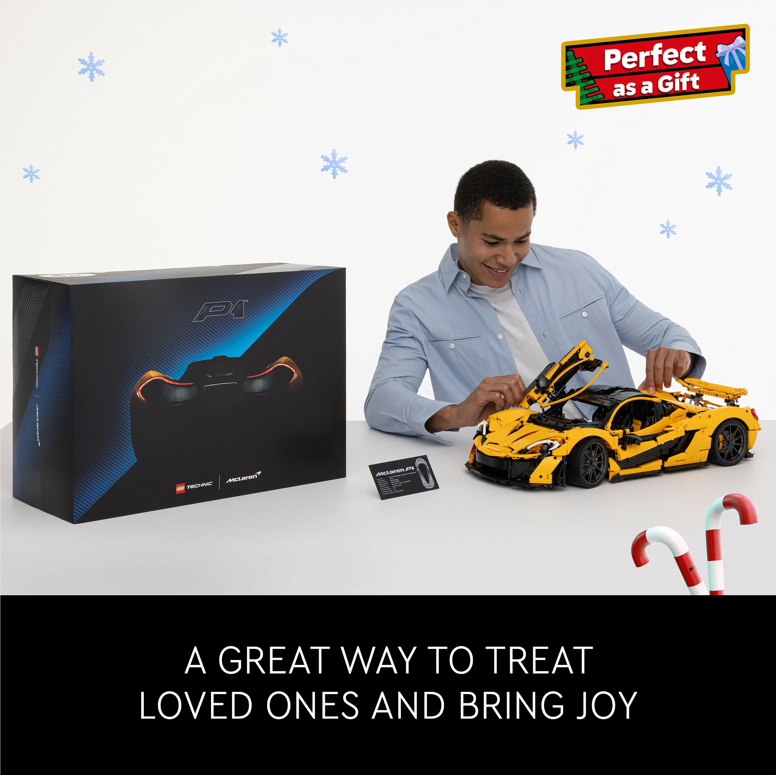 Set ndërtimi LEGO McLaren P1, 3893 pjesë, shumëngjyrësh
