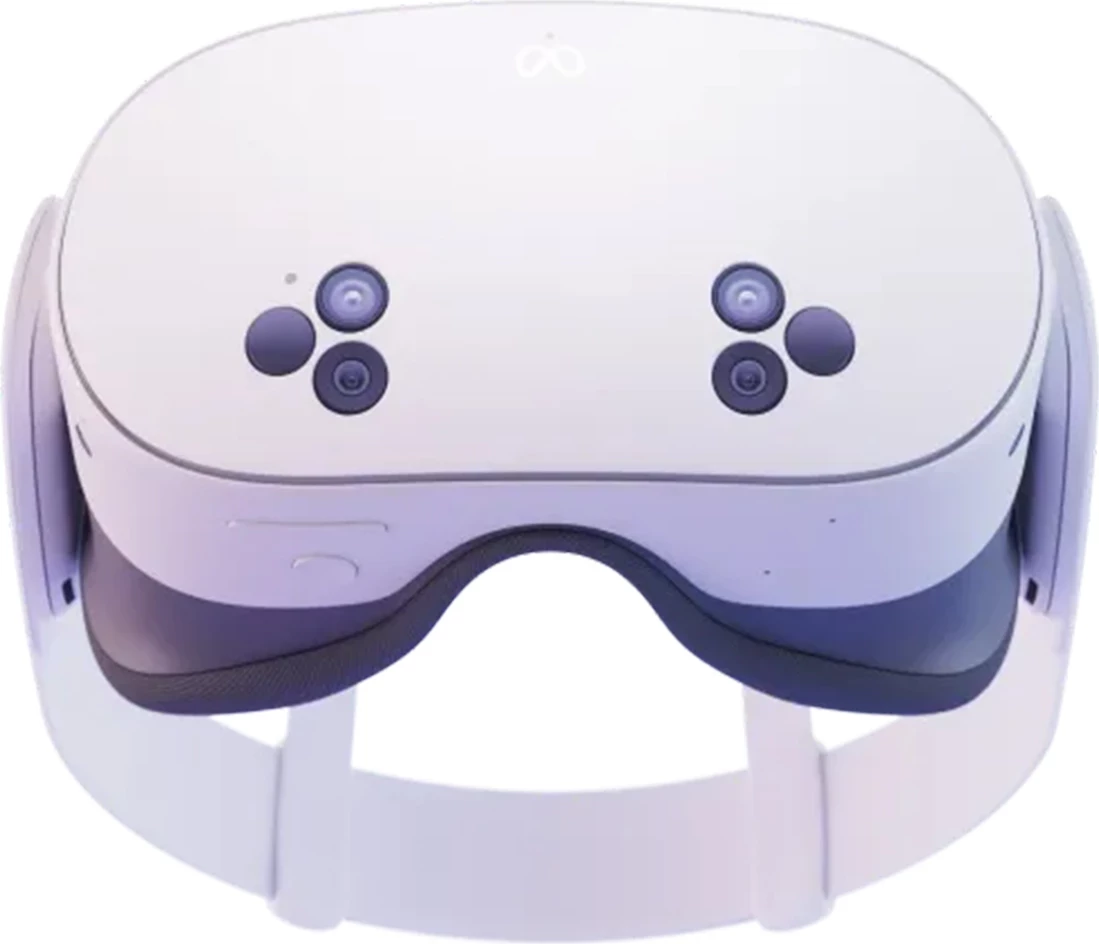 Syze VR Meta Quest 3S 256 GB, të bardha, me 2 kontrollorë