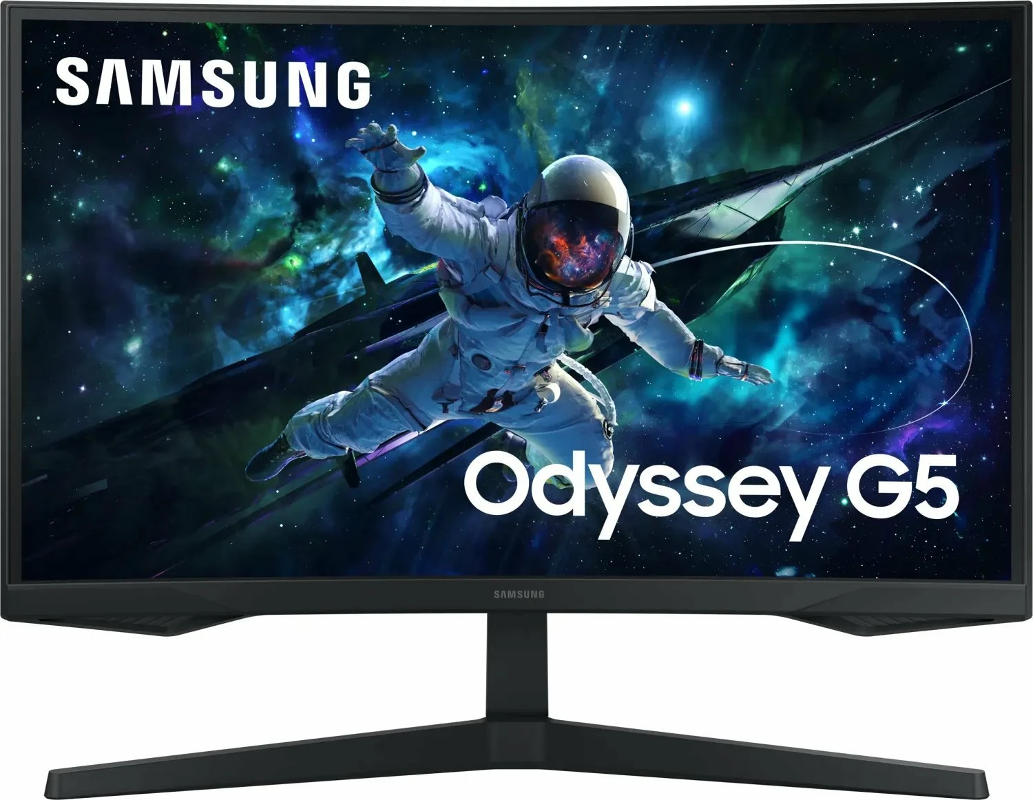 Monitor gaming Samsung Odyssey G5 LS27CG552EUXEN 27\" WQHD 165Hz 1ms i lakuar, i zi