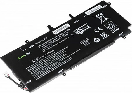 Bateri laptopi Green Cell për HP EliteBook Folio 1040 G1/G2, 3100mAh 42Wh, e zezë