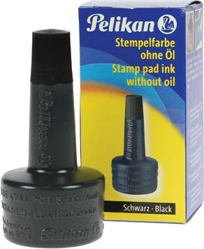Bojë vulash Pelikan 4K, 28 ml, e zezë