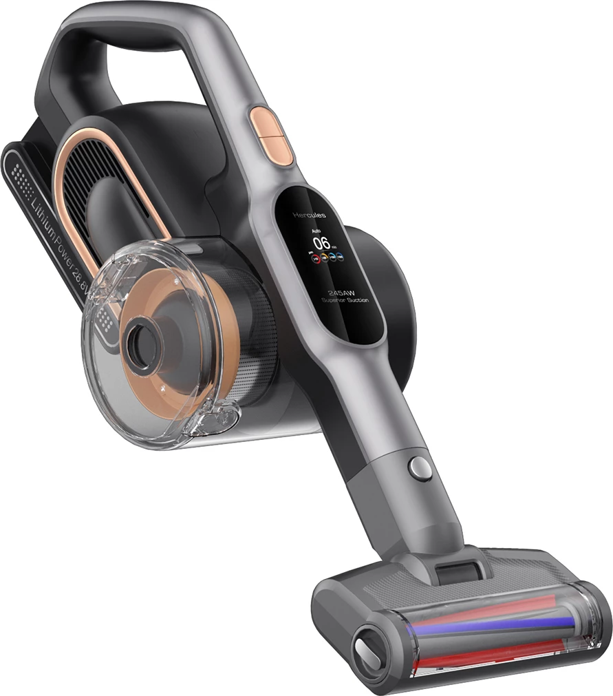 Fshesë me korrent pa kabllo JIMMY H10 Pro, 0.6L, 245 AW, Silver/Gri