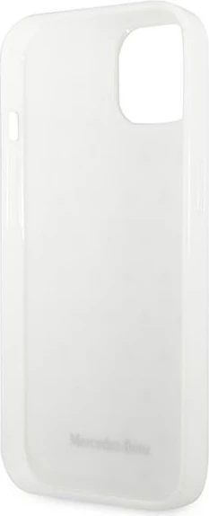 Mbështjellës Mercedes MEHCP13SESPWH për iPhone 13 mini 5.4", Stars Pattern, Bardhë
