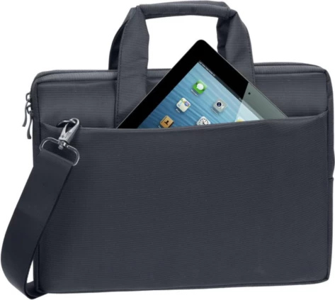 Çantë laptopi RIVACASE 8221 për 13.3", e zezë