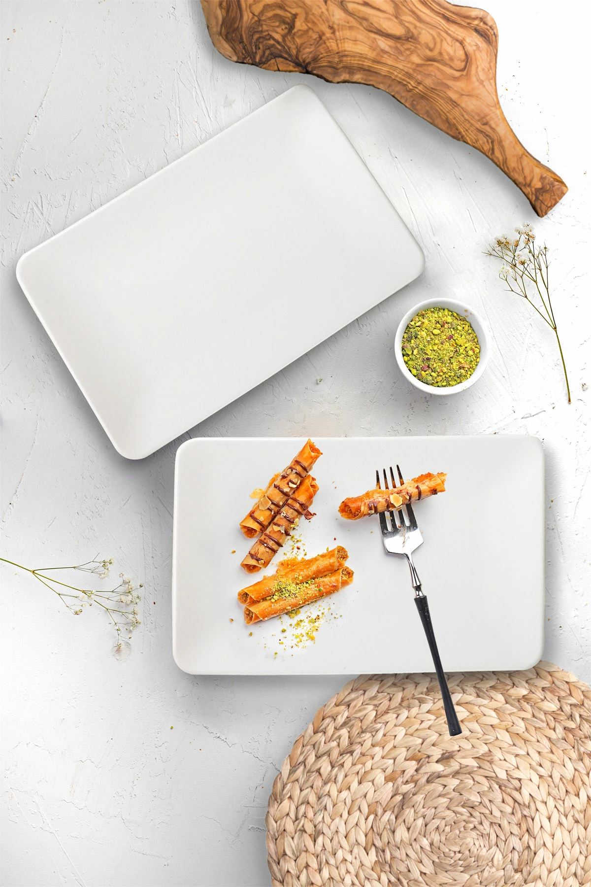 Set pjatash servirëse (2 copë), Hermia Concept, ST032202F022A000000MAKRS00