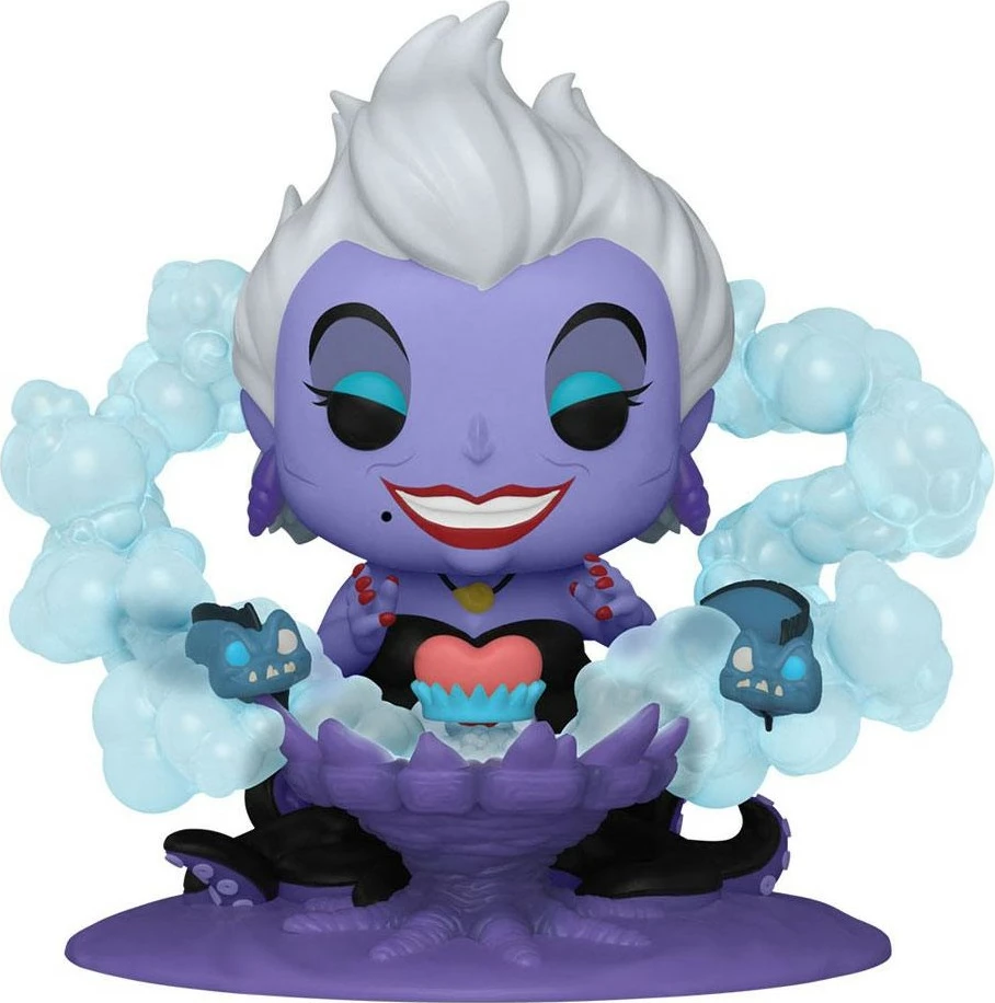Figurinë Funko Pop Deluxe Funko Disney Villains Ursula on Throne, vjollcë