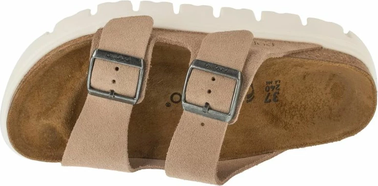 Sandale Birkenstock Arizona Papillio Chunky LEVE, bezhë [Madhësia: 39]