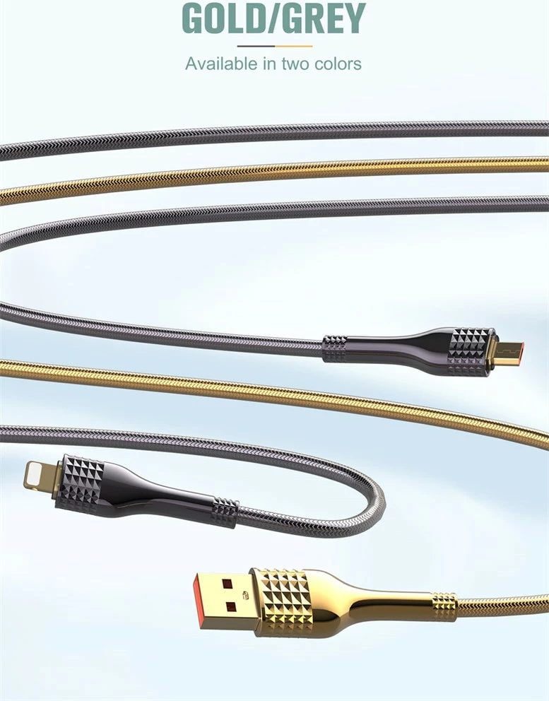 Kabllo e karikimit Ldnio 30W Woven Aluminum Foil USB3.0 Data Cable
