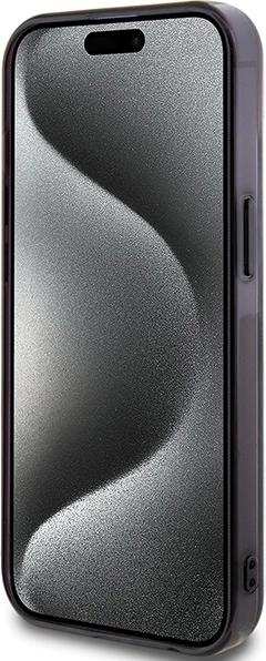 Mbështjellës Karl Lagerfeld KLHMP15MHCHNOTK për iPhone 15 Plus 6.7", transparent, MagSafe