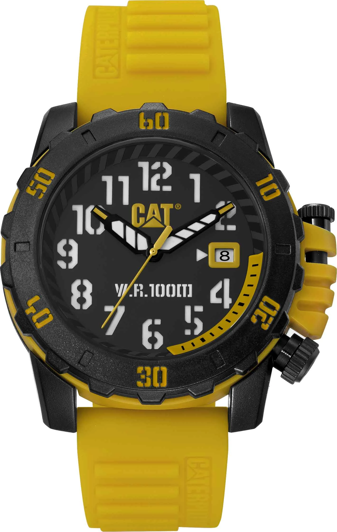Orë dore CAT Special Ops 1 LK.171.27.117, 44mm, 100m, kuarc (Miyota 2315), zi/verdhe