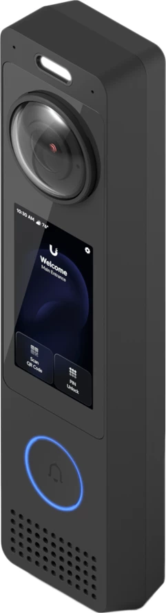 Zile dere me kamerë Ubiquiti G6 Entry Pro 12MP PoE ekran me prekje night vision IP55/IK07 e zezë