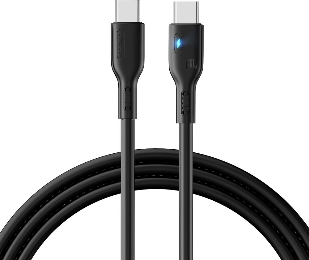 Kabllo USB-C/USB-C Joyroom Premium Series A13, 2m, 100W, e zezë
