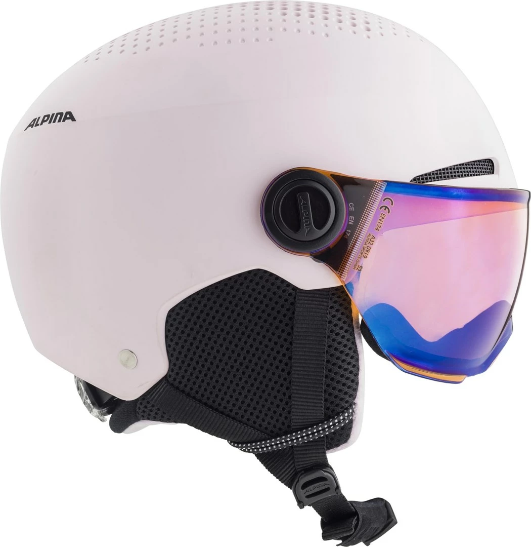 Helmetë dimri ALPINA ZUPO VISOR Q-LITE, për fëmijë, Rozë