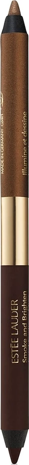 Eyeliner duo për femra Estée Lauder Smoke And Brighten Kajal, Dark Chocolate/Rich Bronze, 0.5g