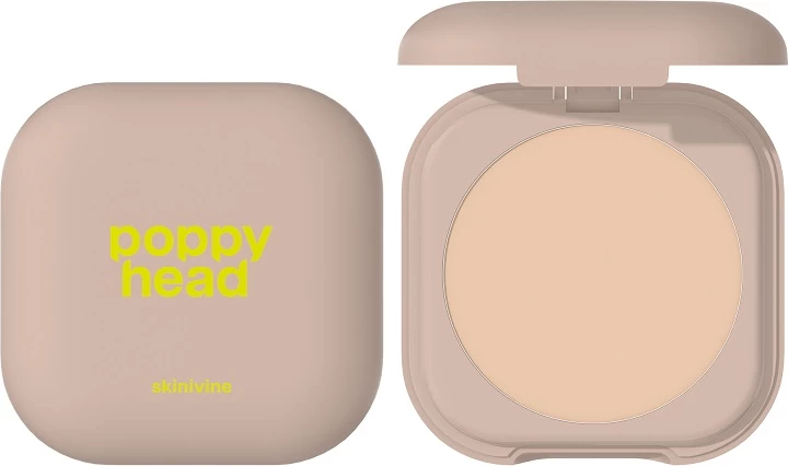 Puder e presuar për femra Poppy Head Skinivine 02 Truly 6.5g