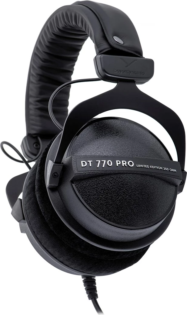 Kufje Beyerdynamic DT 770 PRO 250 OHM, Edicioni i Kufizuar, të mbyllura, të zeza