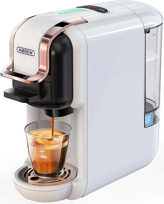 Aparat kafe kapsulash HiBREW H2B, 5-në-1, 600 ml, 19 bar, Bardhë