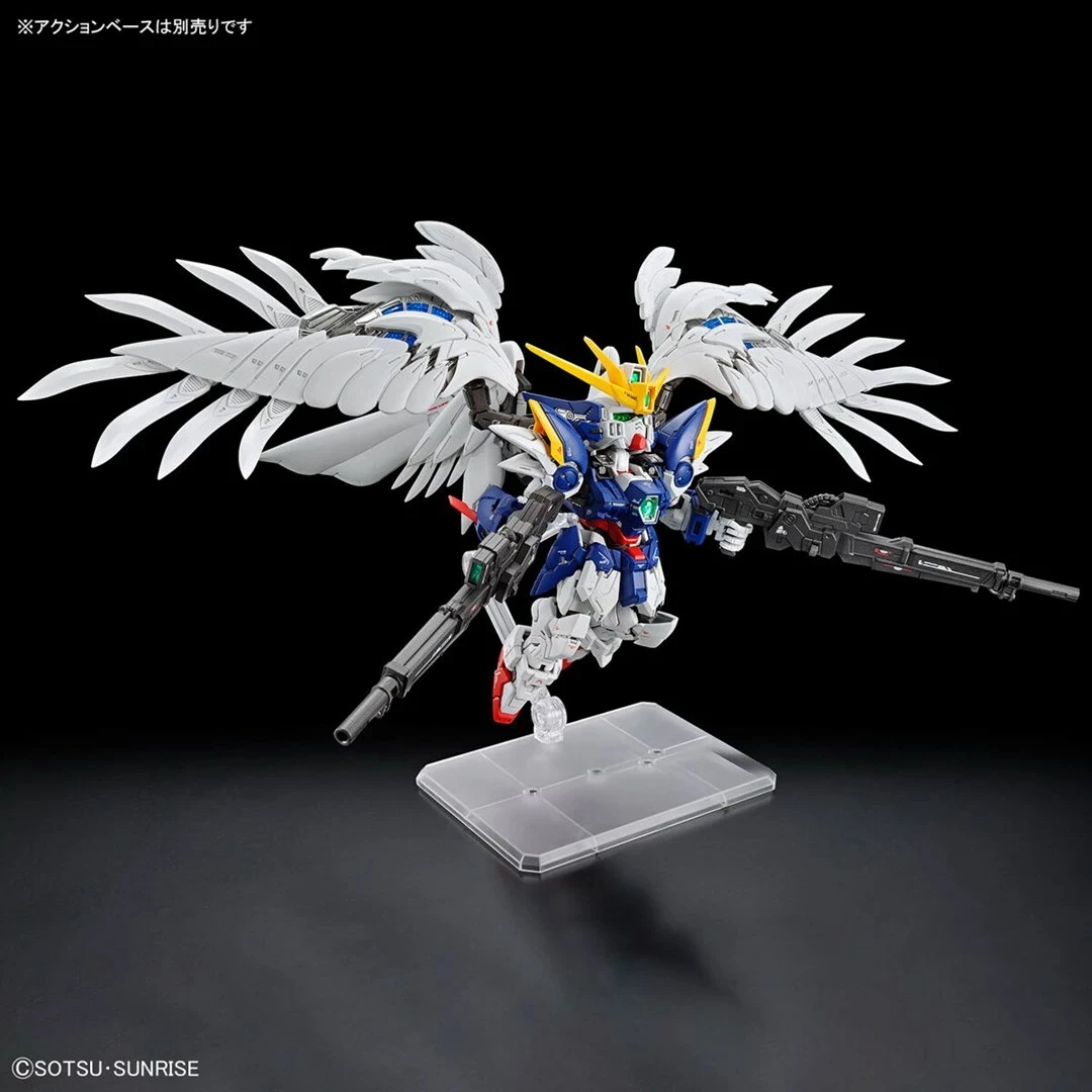 Model ndërtimi Bandai MGSD Wing Gundam Zero EW, koleksion, shumëngjyrësh