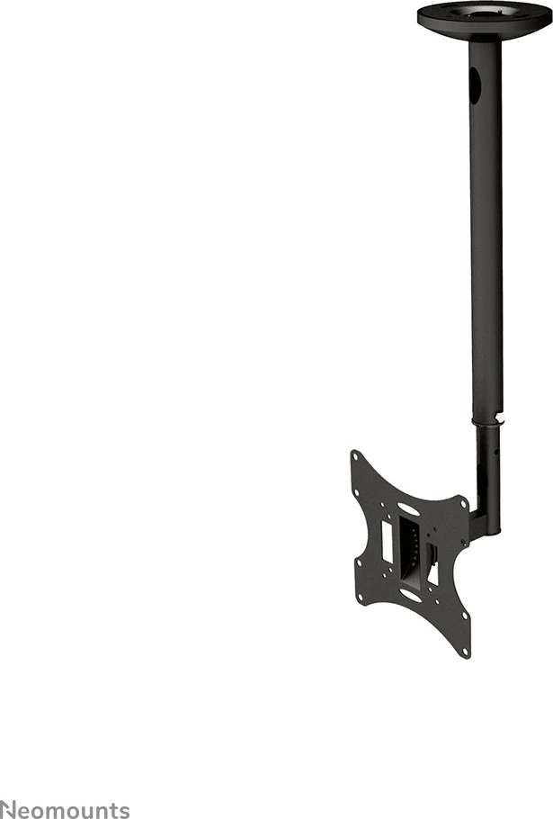 Mbajtëse tavani për monitor/TV Neomounts FPMA-C060BLACK, 10-40 inç, rregullim lartësie, zezë