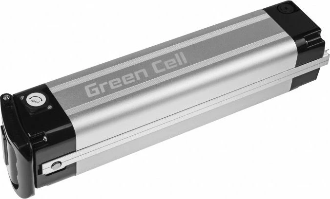 Bateri për biçikletë elektrike Green Cell Silverfish 36V 10.4Ah (374.4Wh) argjend